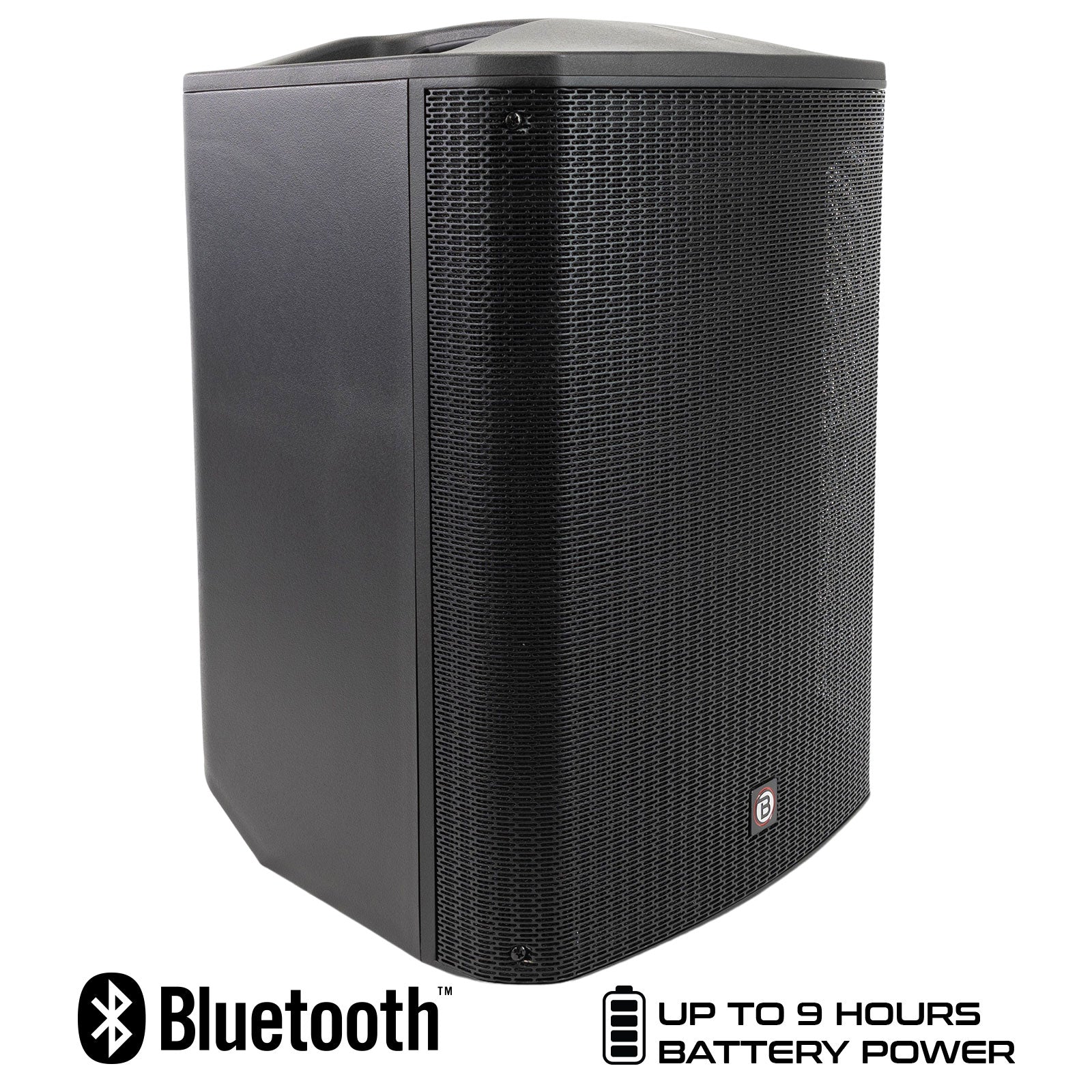 Blastking BLADE10GO - 10 inch 400 Watts Battery-Powered Portable Speaker System