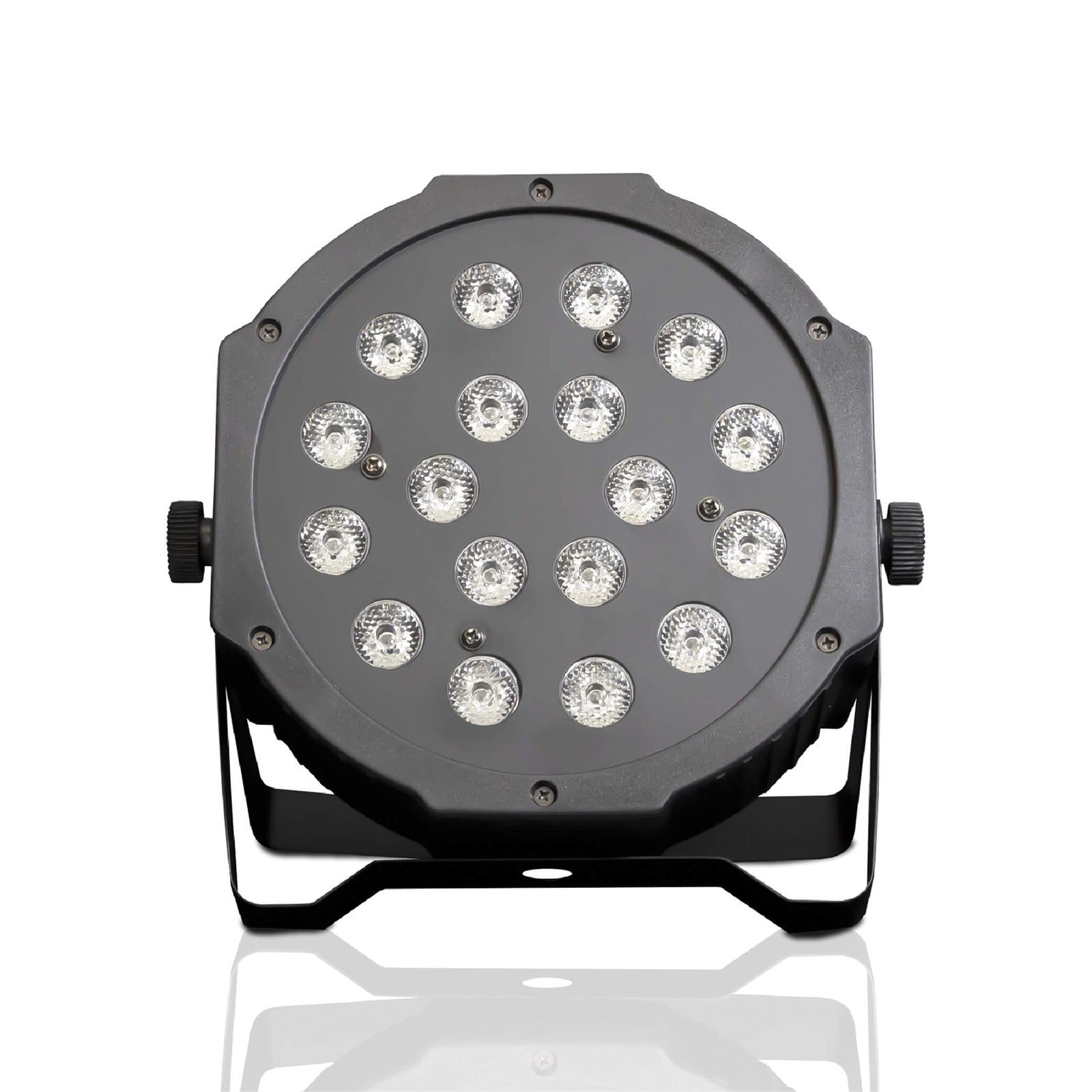 Lite Tek PAR MINI 18 LED's x 3 Watts RGB Wash/Strobe Effect