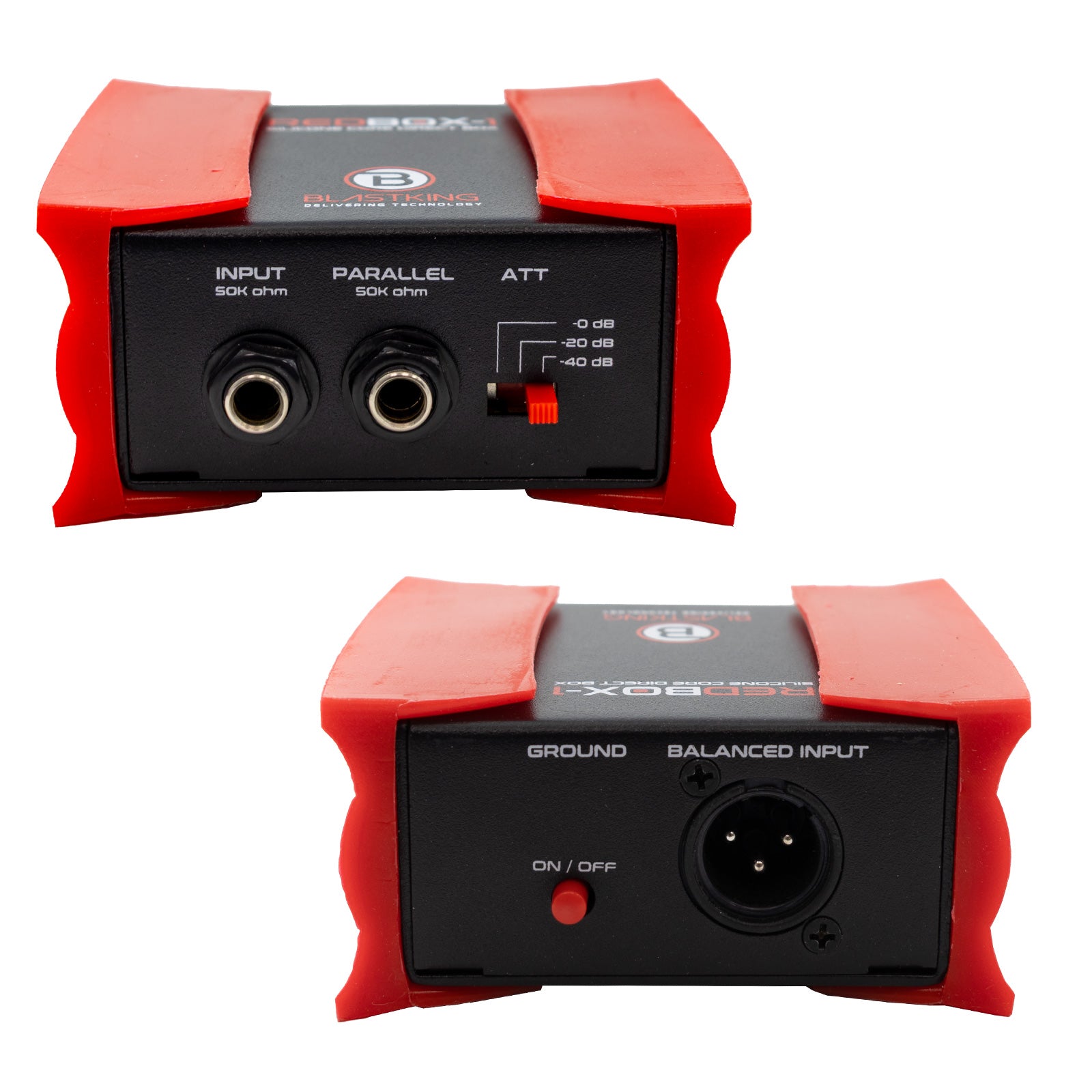 Blastking SPS-RDB1 Passive Single Channel Direct Box (DI) - Silicone Core
