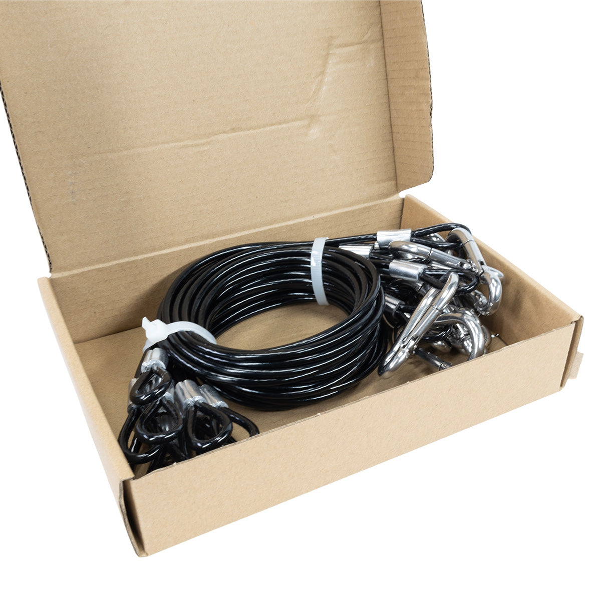 Blastking V-SCABLE-4x85 4MM X 85CM 80 KG Load Safety Cable (Pack of 10)