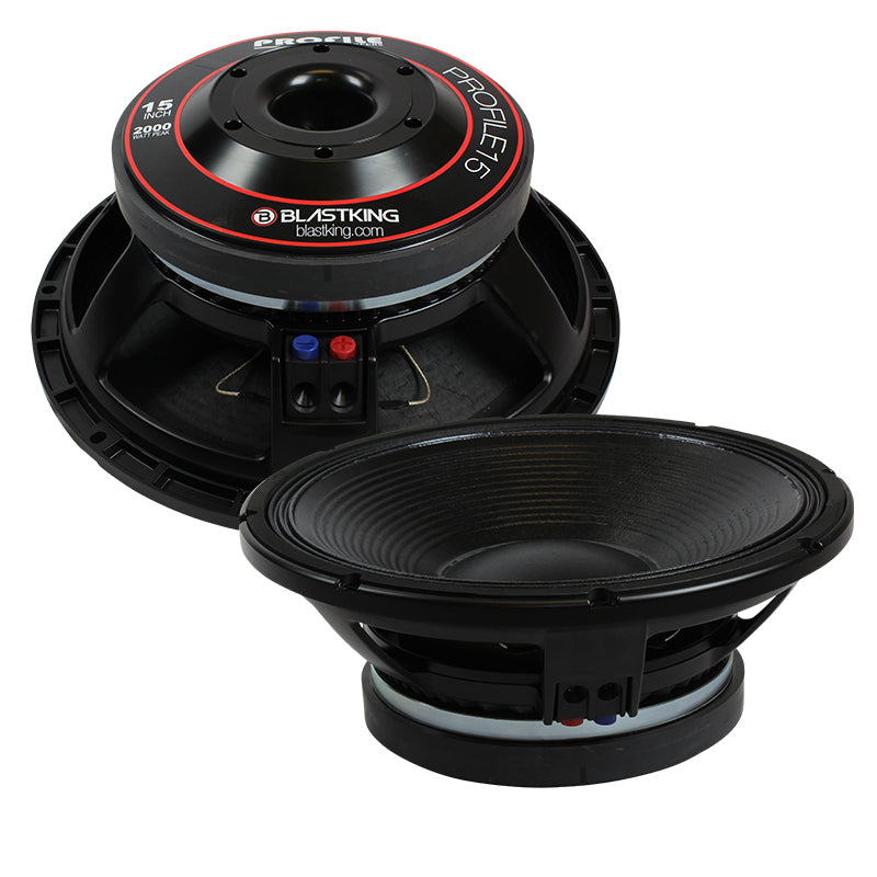 Blastking PROFILE15 15" 2000 Watts High Output Woofer
