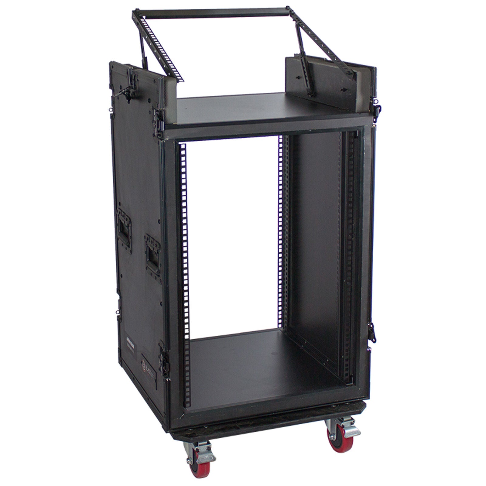 Blastking ARW16UM 16U Vertical with 10U Slant Top Shock-mount Combo Rack