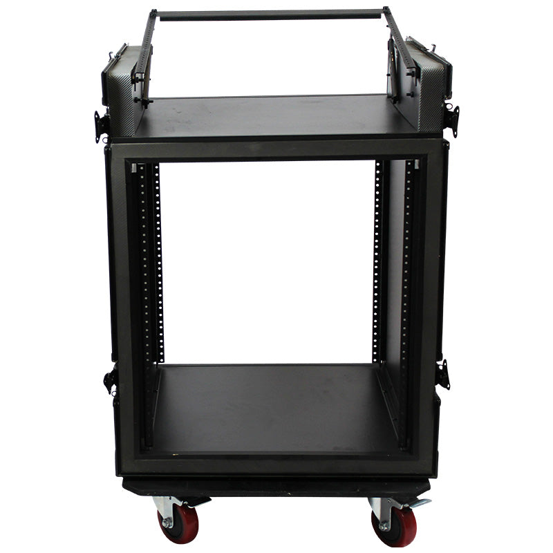 Blastking ARW12UM 12U Vertical with 10U Slant Top Shock-mount Combo Rack