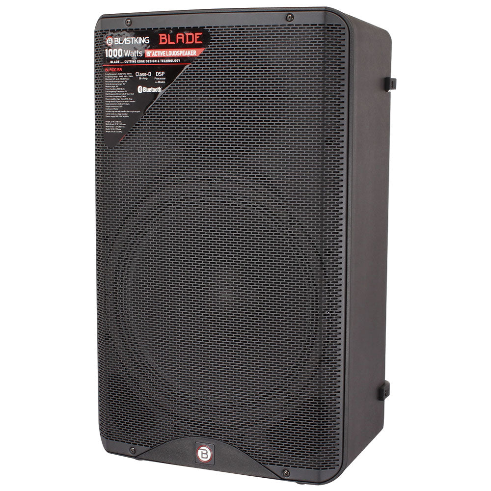 15” Active Loudspeaker 1000 Watts Class-D with DSP Processor - BLADE15A