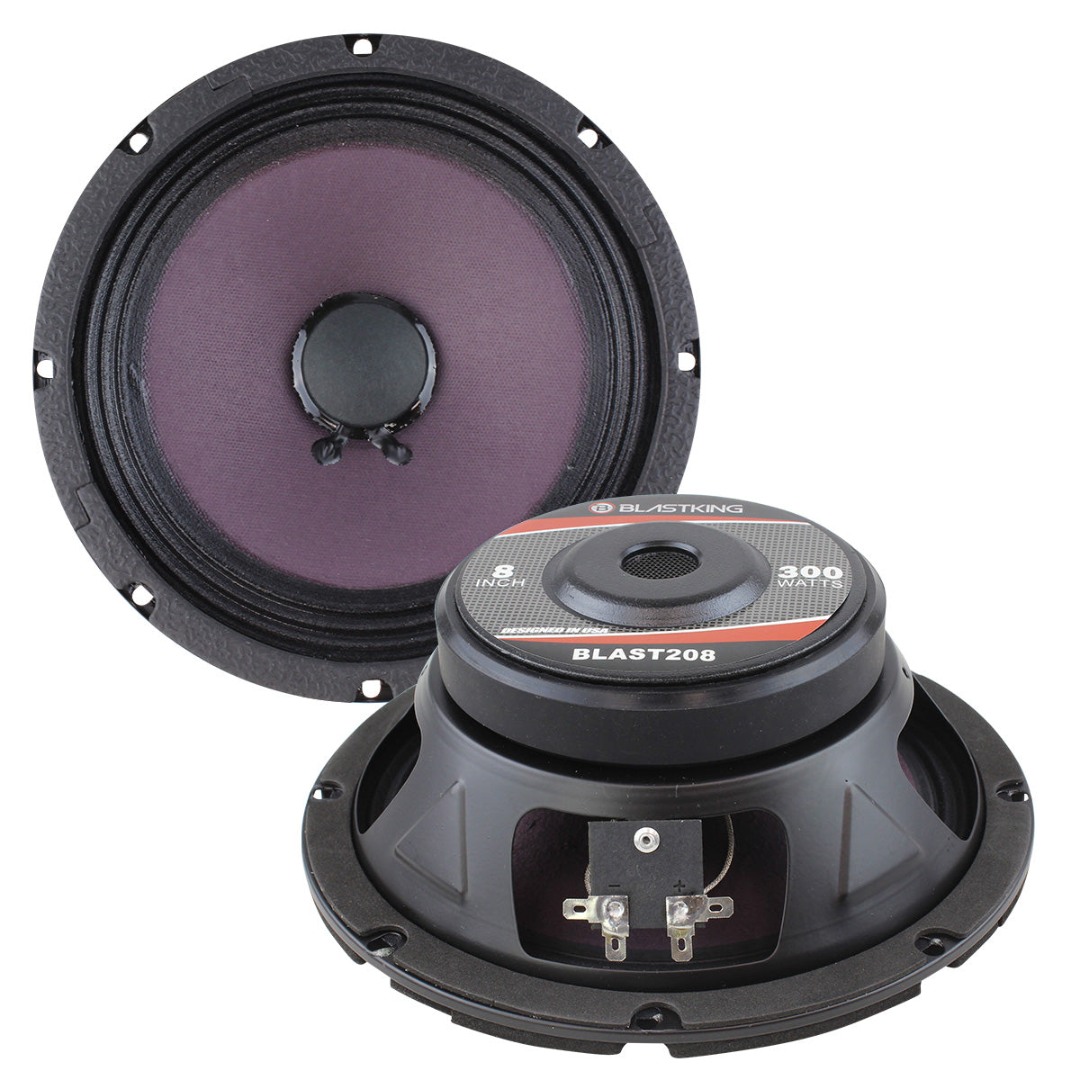 8 inch 300 Watts Midbass Loudspeaker - BLAST208