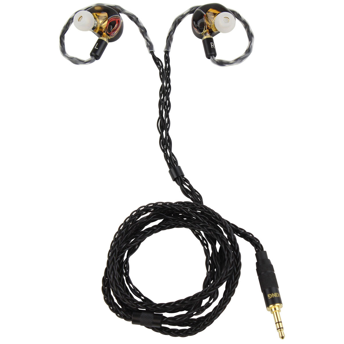 Blastking EARBUDS-8017-BLK Professional In-Ear Monitors - Black