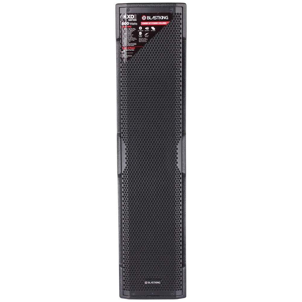 Blastking KXDIITPC Active Column 800 Watts Class-D Bi-Amp and DSP