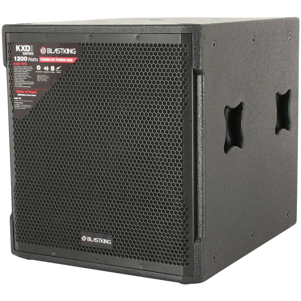 18” Active Subwoofer 1200 Watts Class-D Amplifier - KXDIITPS