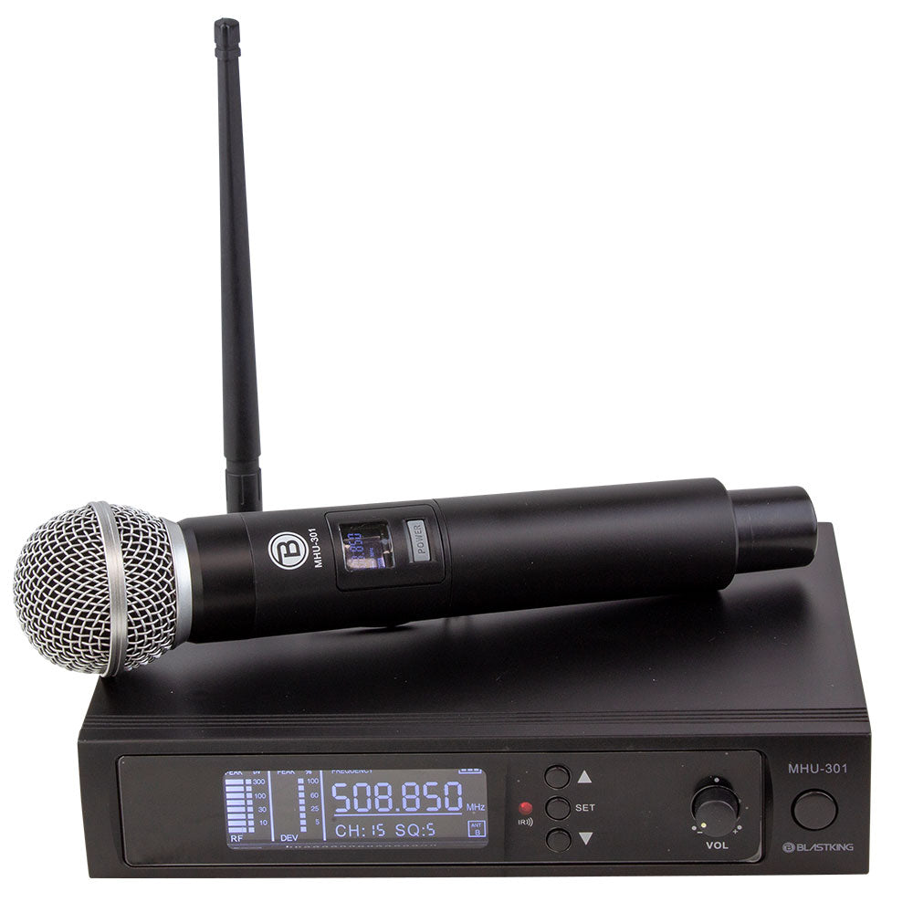 UHF DSP WIRELESS MICROPHONE SYSTEM - MHU-301