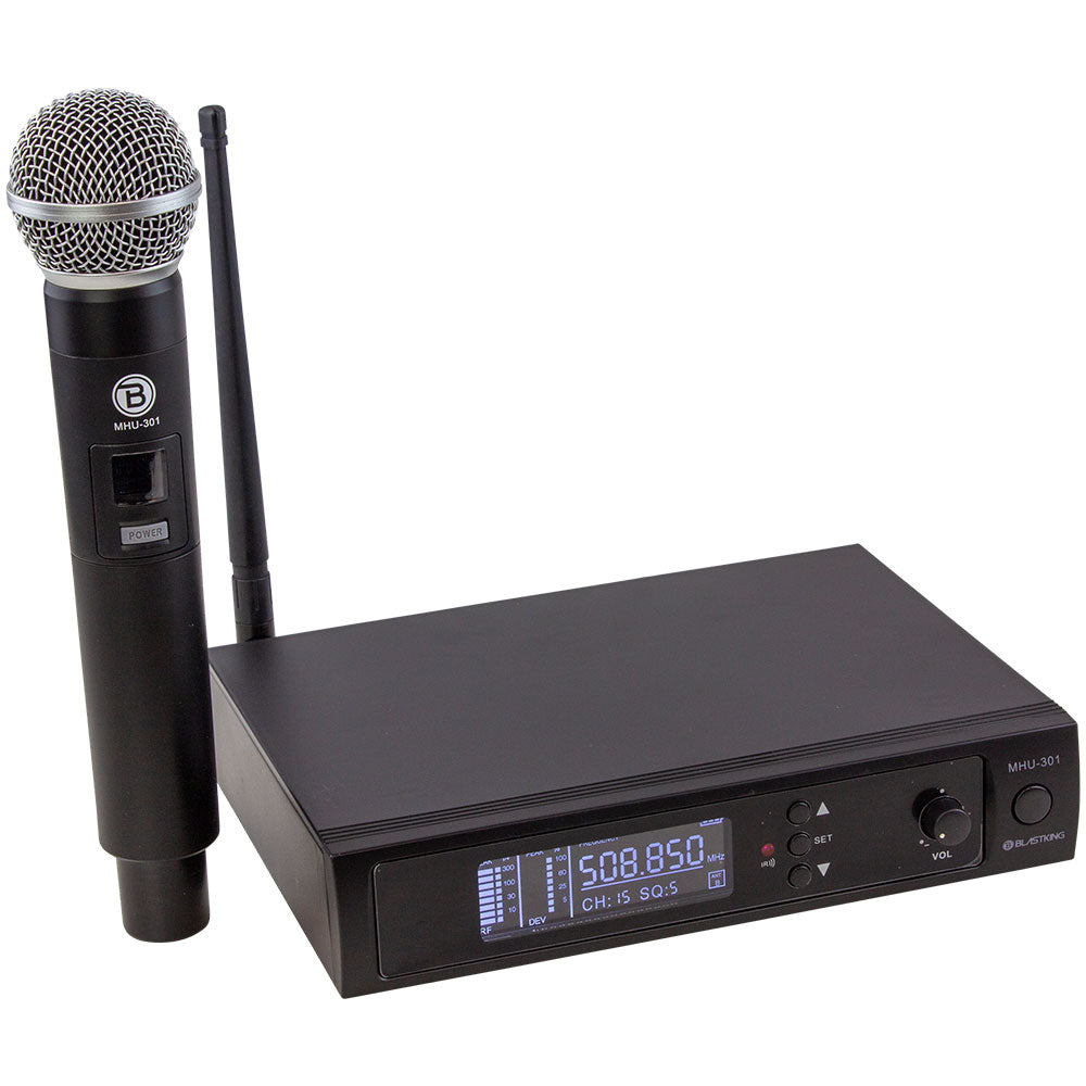 UHF DSP WIRELESS MICROPHONE SYSTEM - MHU-301