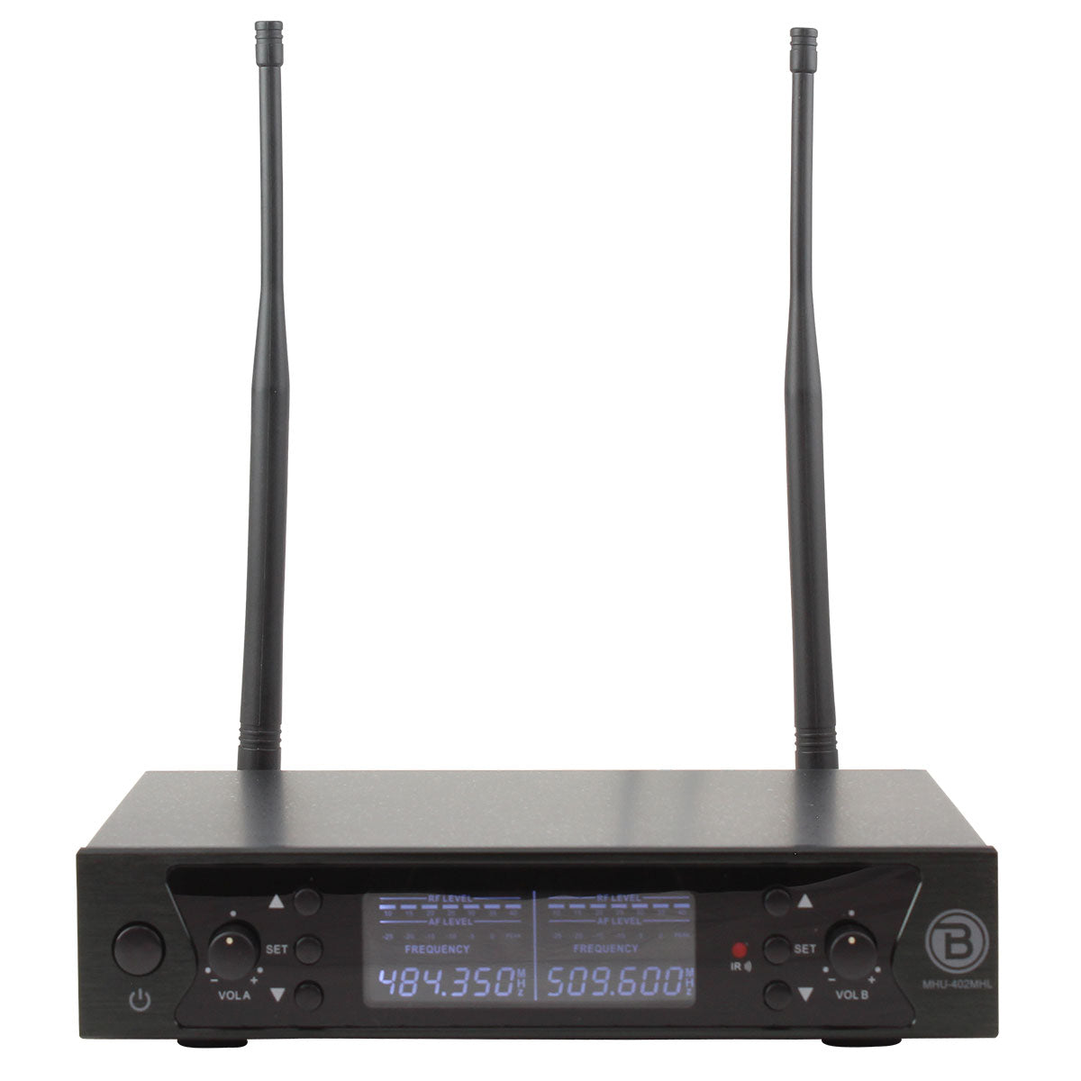 Blastking MHU402MHL Dual UHF Combo Wireless Microphone System