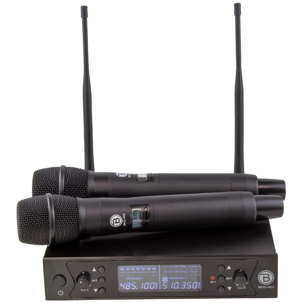 UHF DSP WIRELESS MICROPHONE SYSTEM - MHU-402