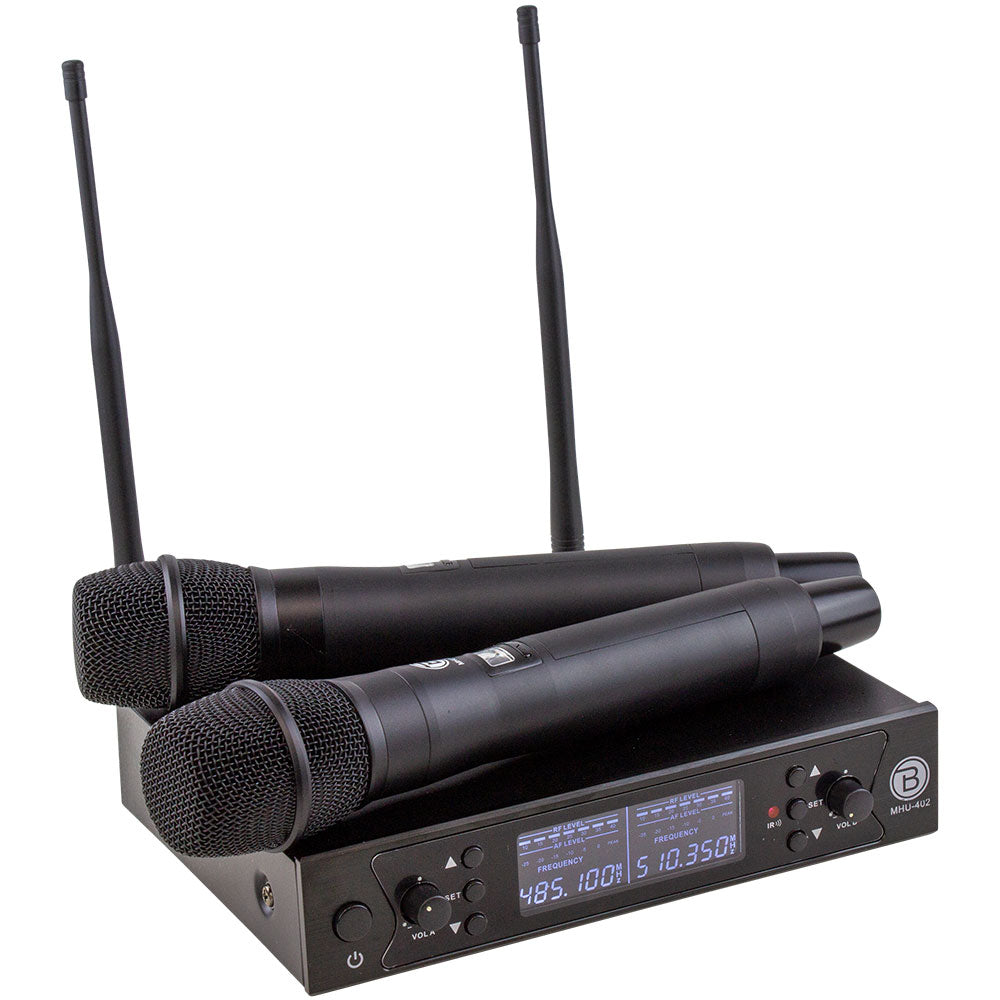 UHF DSP WIRELESS MICROPHONE SYSTEM - MHU-402