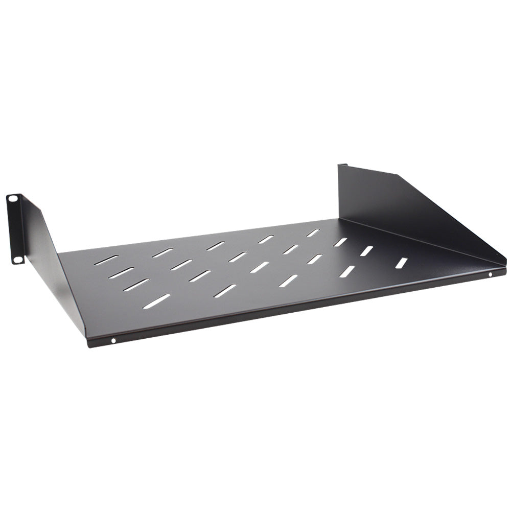 2U 19-inch Vented Rack Mount Shelf