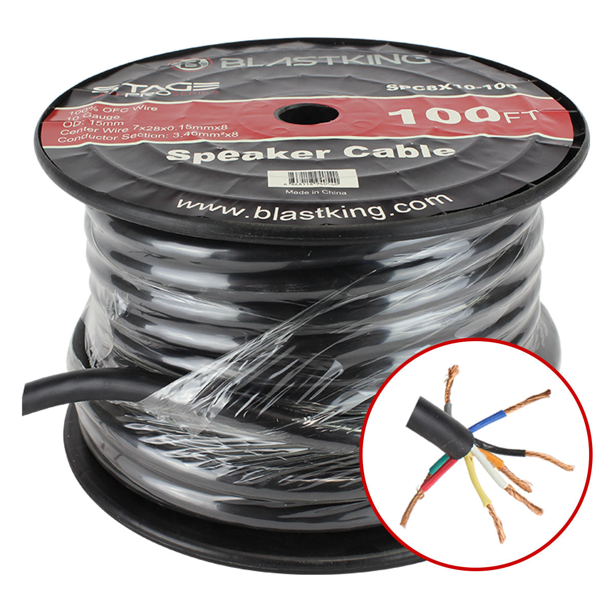 VONYX CX305-10 Speaker Cable 10m - Cavo per altoparlanti VONYX CX305-10 Speaker Cable 10m - Cavo per altoparlanti