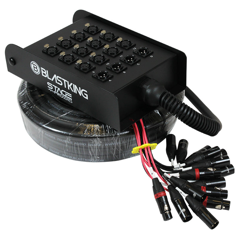 Stage / Studio Snake Cable 12x4, 100 Ft. - SPS12X4-100