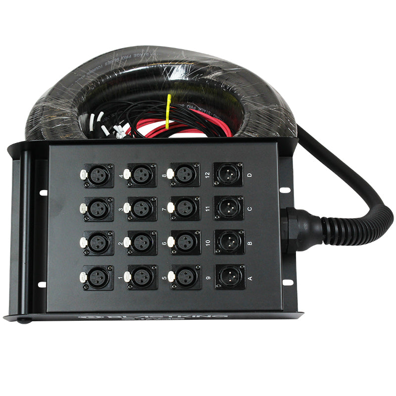 Stage / Studio Snake Cable 12x4, 50 Ft. - SPS12X4-50