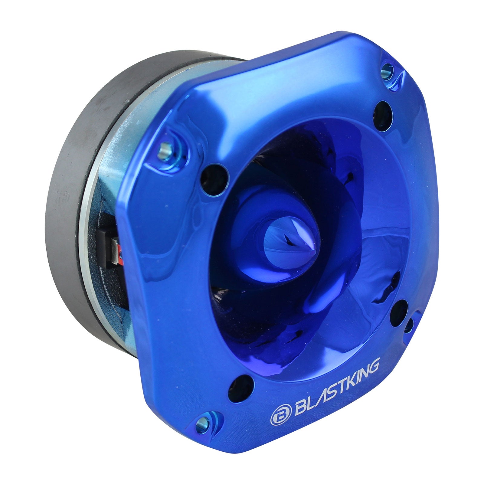 Blastking TW2000-BLU 500 Watts 4x4 inch 1.5 inch VC Titanium Bullet Tweeter Blue