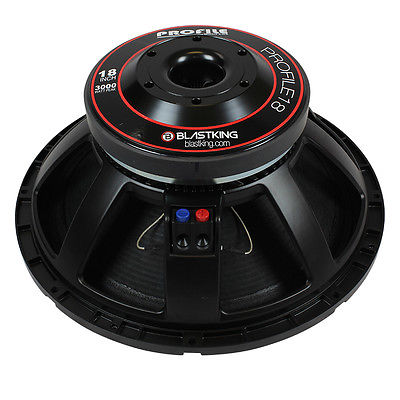Blastking PROFILE18 18" 3000 Watts High Output Woofer