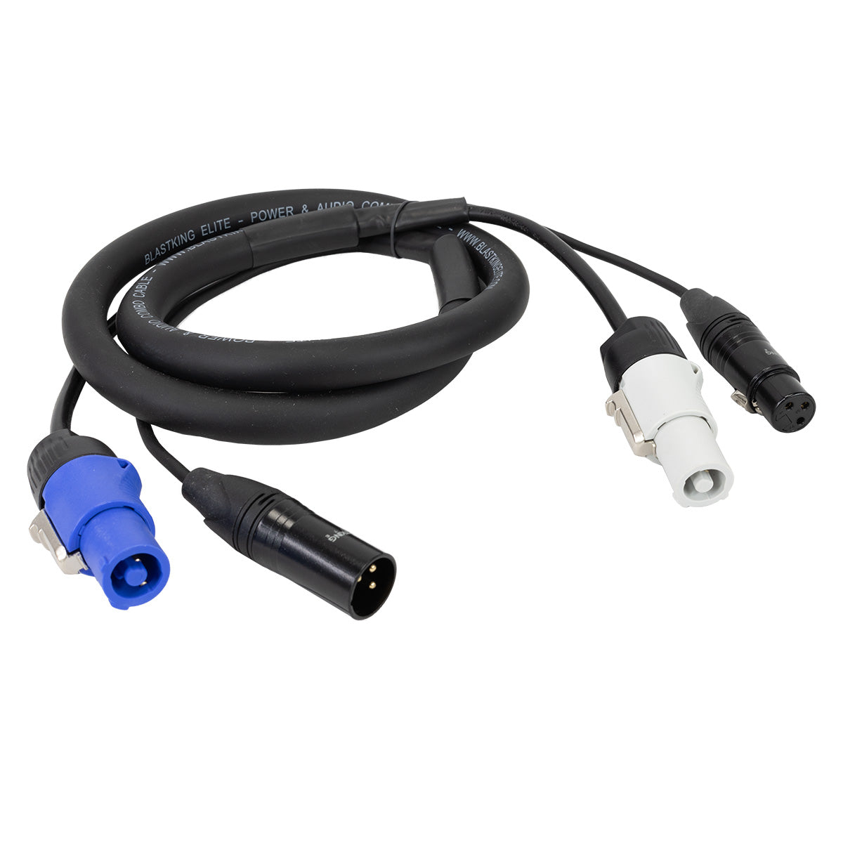 Blastking CPCONXLR Powercon and XLR Combo Cable