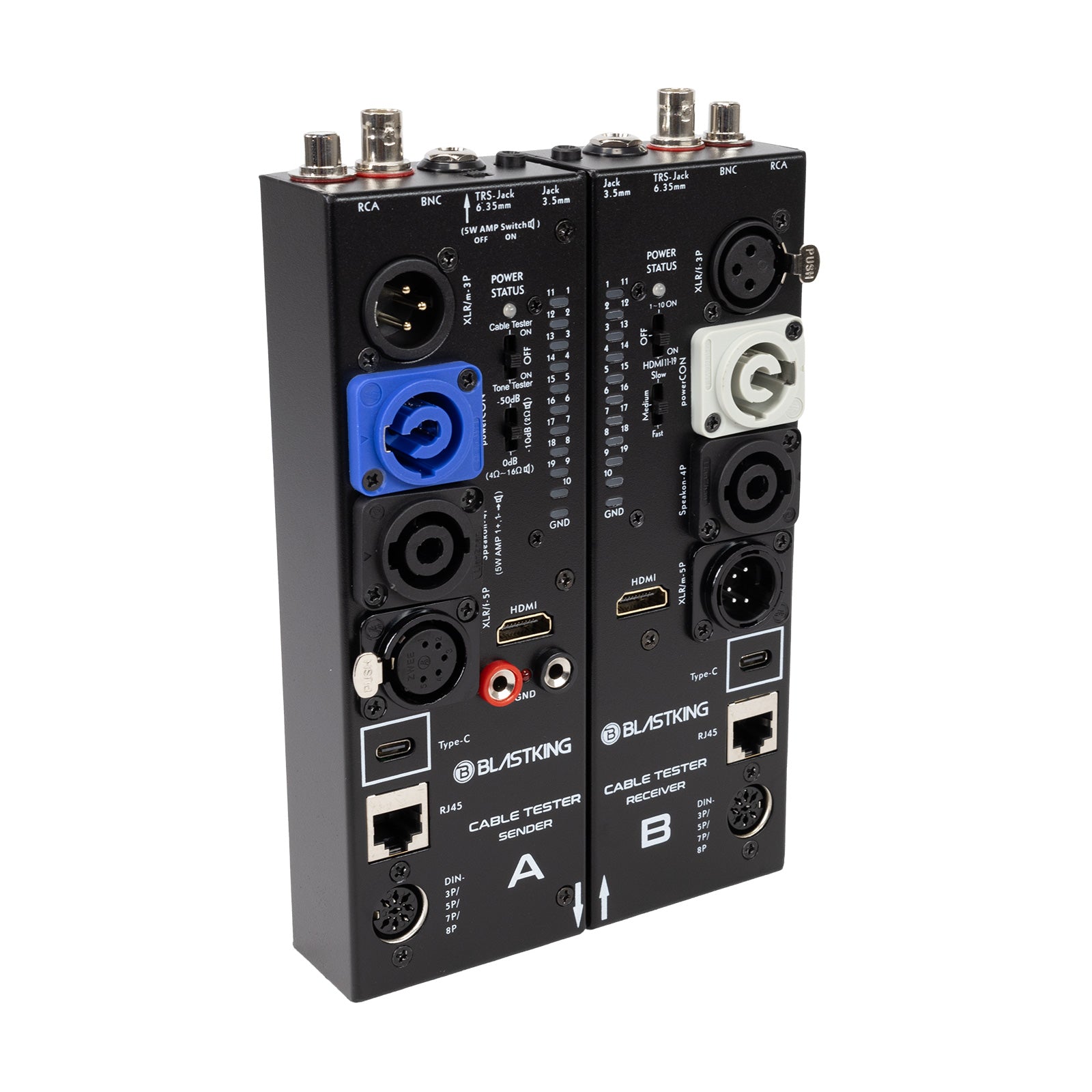 Blastking CTAB Detachable Cable Tester A/B