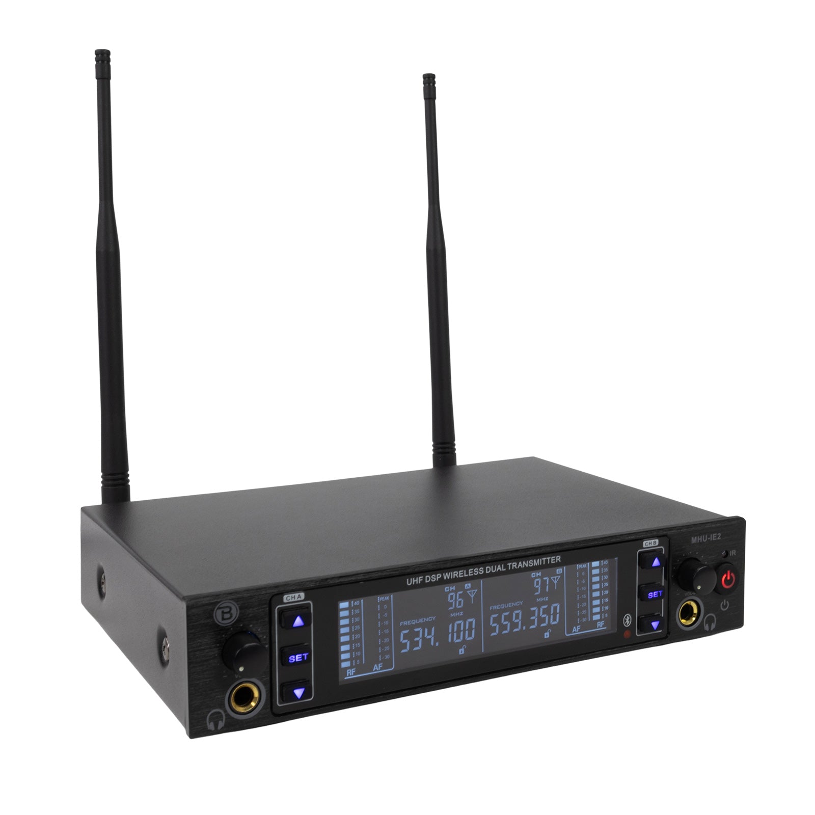 Blastking MHU-IE2 Dual UHF Wireless In-Ear Monitor System