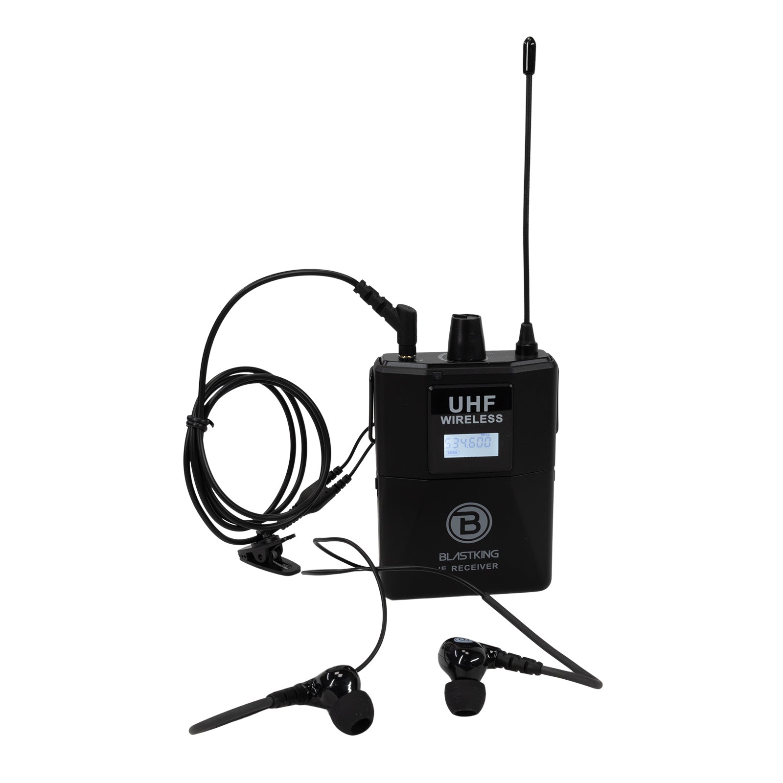 Blastking MHU-IE2 Dual UHF Wireless In-Ear Monitor System