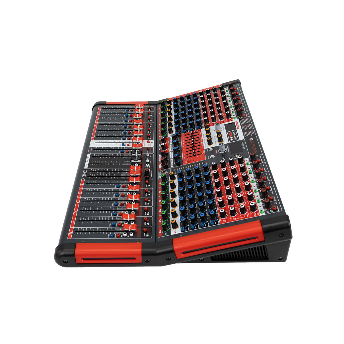 Blastking ULTRAMIX-124FX 12 Channel Professional Mixing Console with 4 Aux and DSP