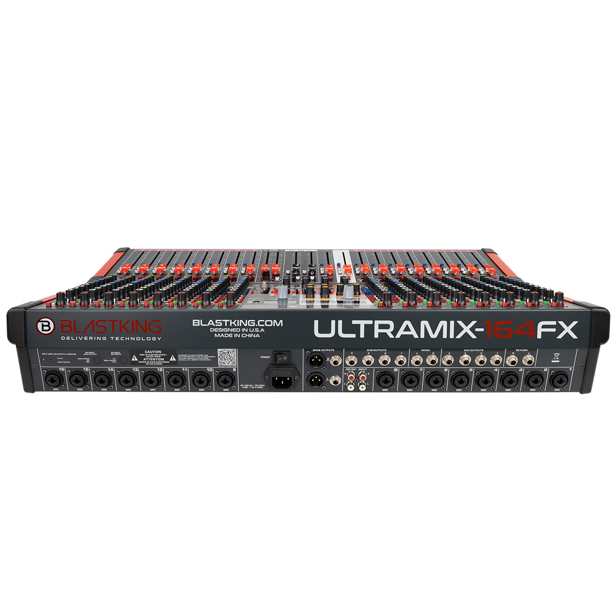 Blastking ULTRAMIX-164FX 16 Channel Professional Mixing Console with 4