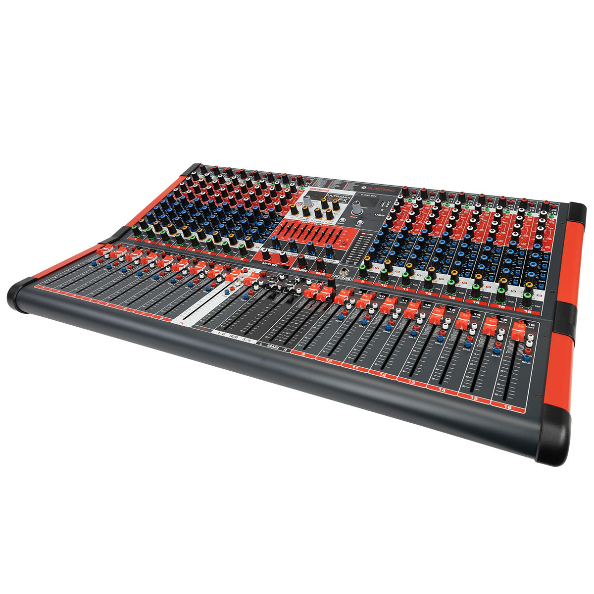 Blastking ULTRAMIX-164FX 16 Channel Professional Mixing Console with 4