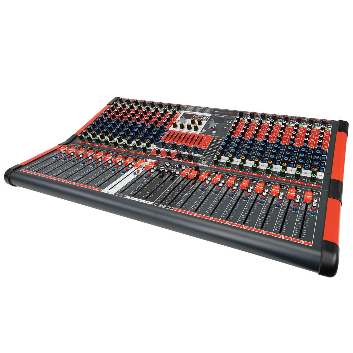 Blastking ULTRAMIX-164FX 16 Channel Professional Mixing Console with 4 Aux and DSP