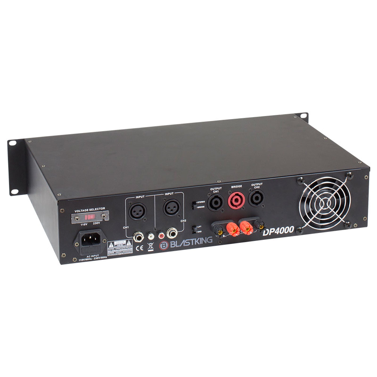 Blastking DP4000 2 Channel Power Amplifier