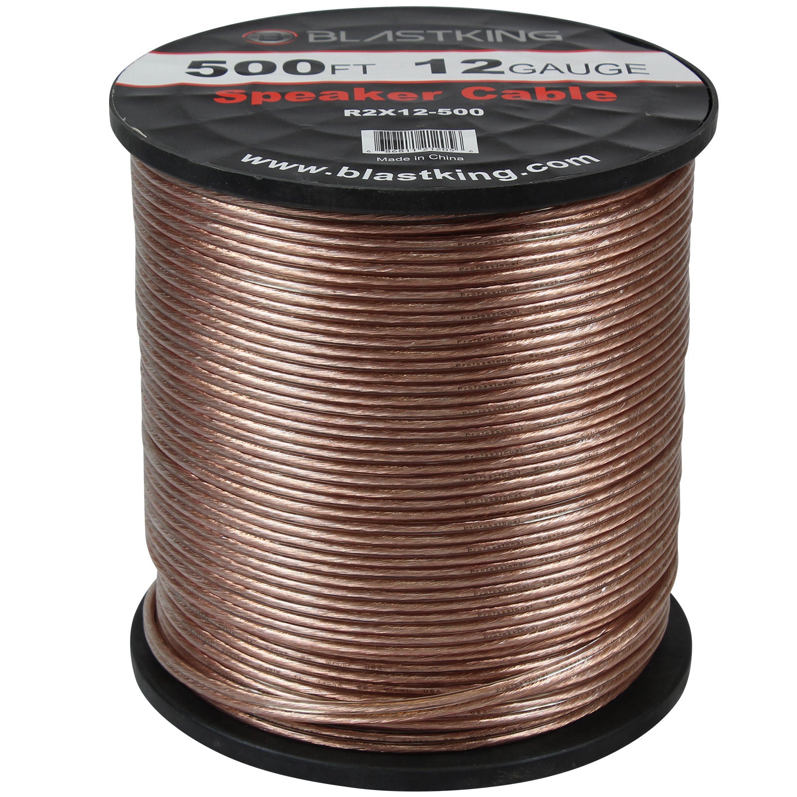 Blastking R2x12-500 12 AWG 2-Conductor Speaker Cable 500 Ft