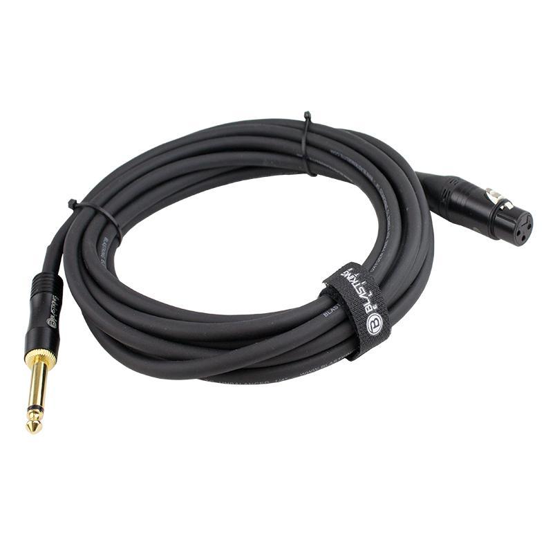 XLR Female to 1/4" Cable