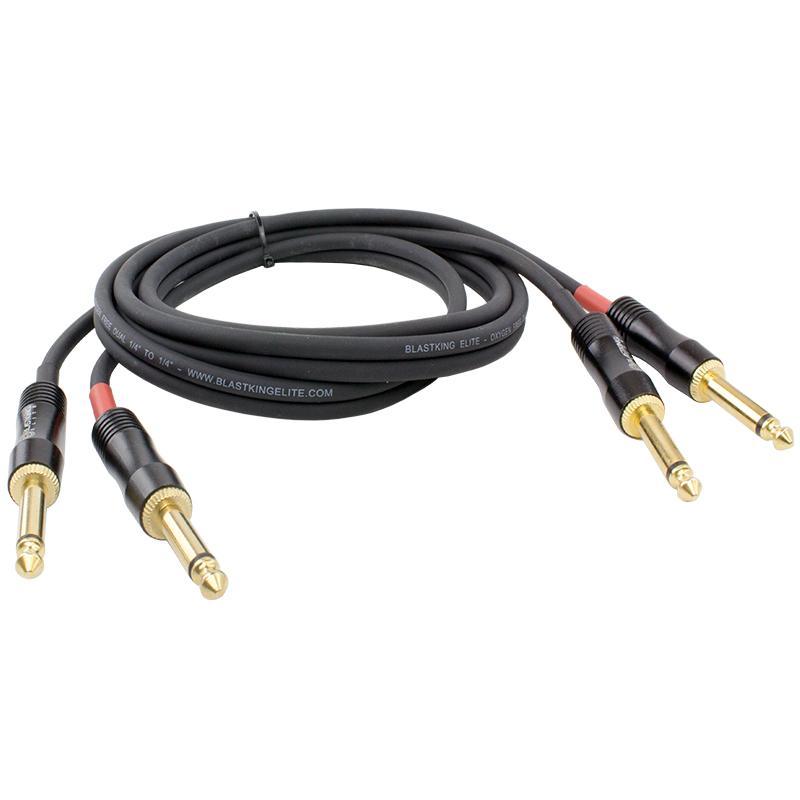 Dual 1/4" to 1/4" Cable