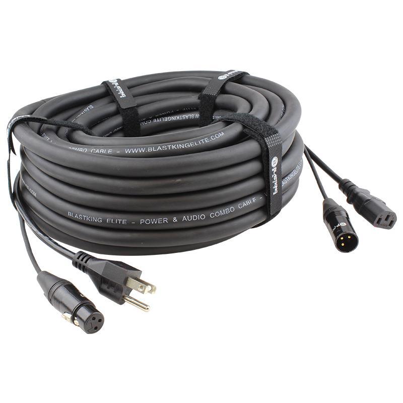 Power and XLR Audio Combo Cable