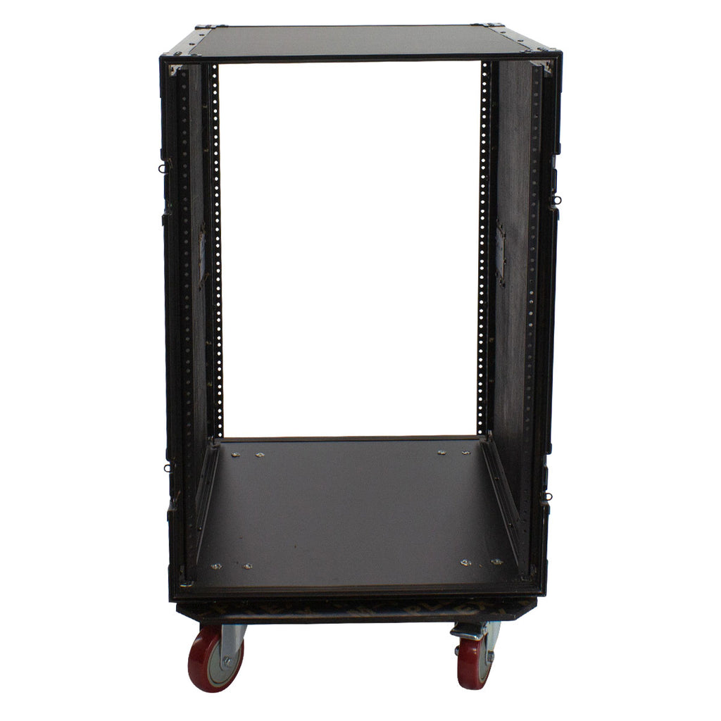 Wood Racking Case Blastking ARW16UE-DP 16U Vertical Wood Deep Rack Case