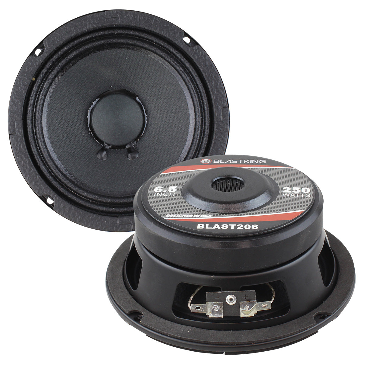 6.5 inch 250 Watts Midbass Loudspeaker - BLAST206