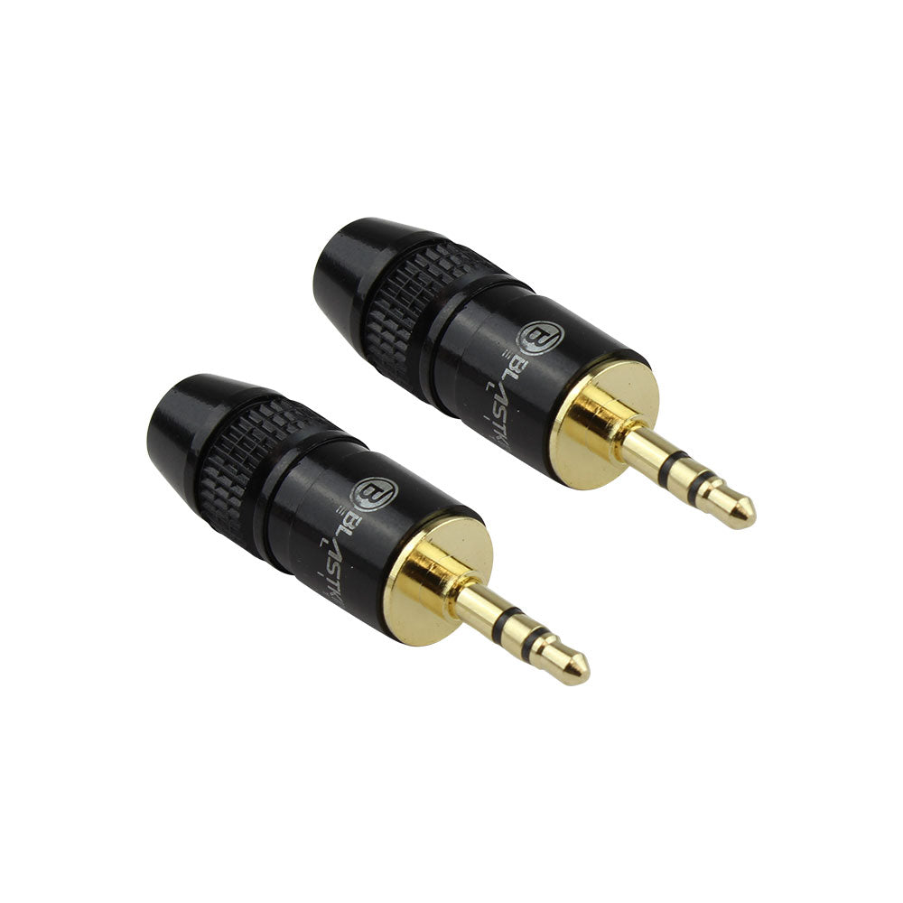 3.5mm Stereo Male Plug Gold Plated / Pair - CN22