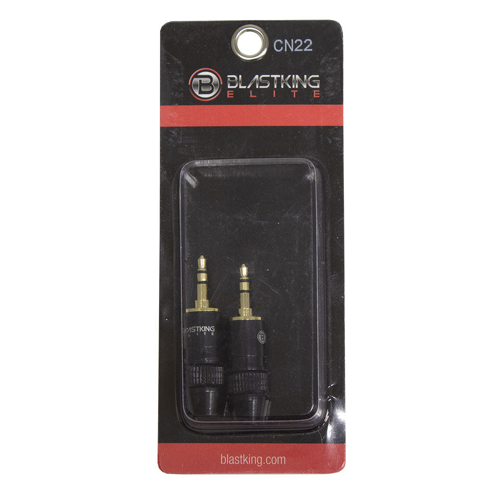 3.5mm Stereo Male Plug Gold Plated / Pair - CN22