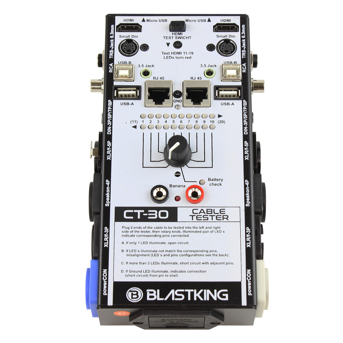 Blastking CT-30 Cable Tester