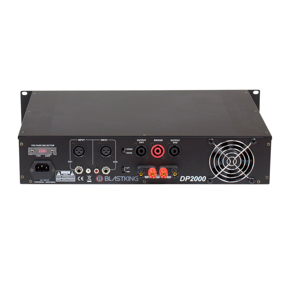 2000 Watts Professional Power Amplifier - DP2000