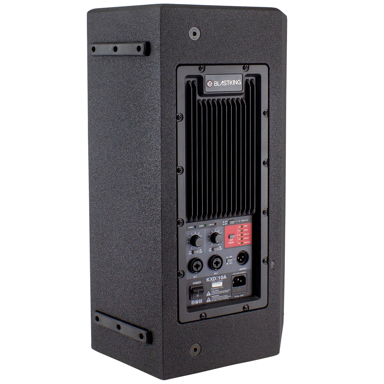 Blastking KXDII10A-STARTER (2) 10” Active Loudspeaker 1000 Watts Class-D Bi Amp DSP Mode