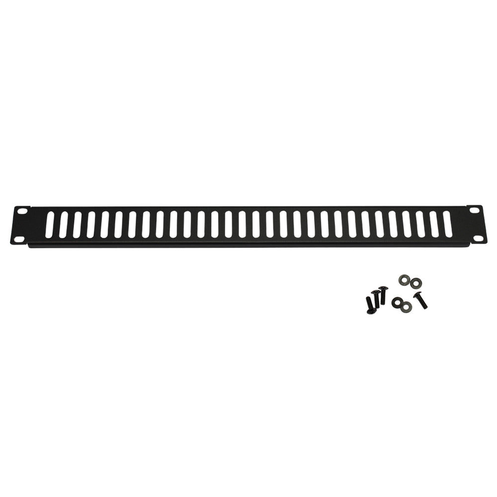1U Rack Metal Vented Panel for 19in Server Racks and Cabinets