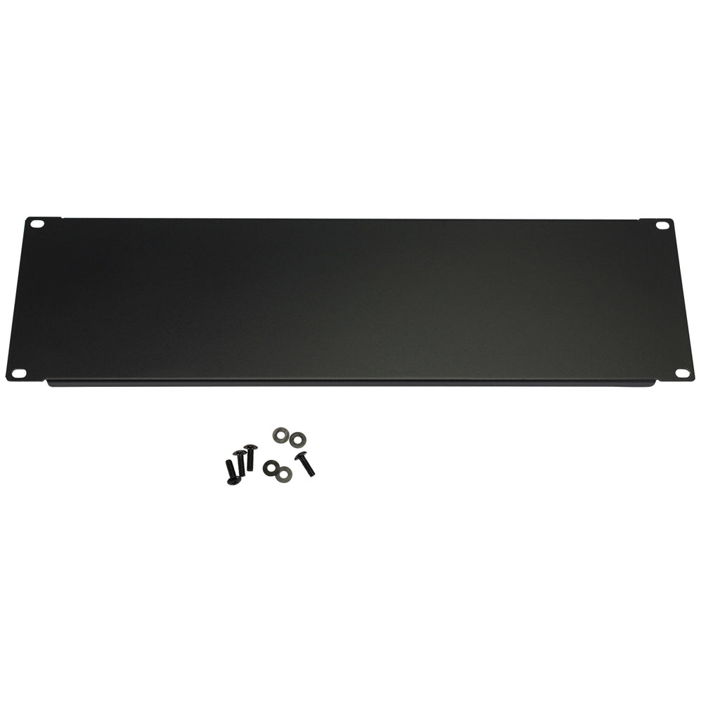 19in Rack Panel 3U Rack Metal Blank Panel for 19in Server Racks and Cabinets