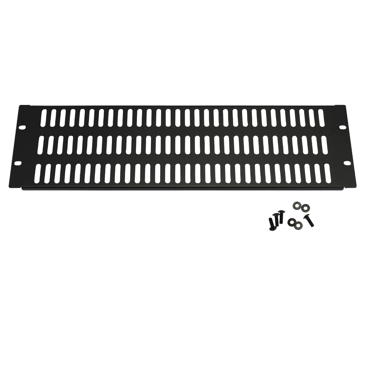 3U Rack Metal Vented Panel for 19in Server Racks and Cabinets