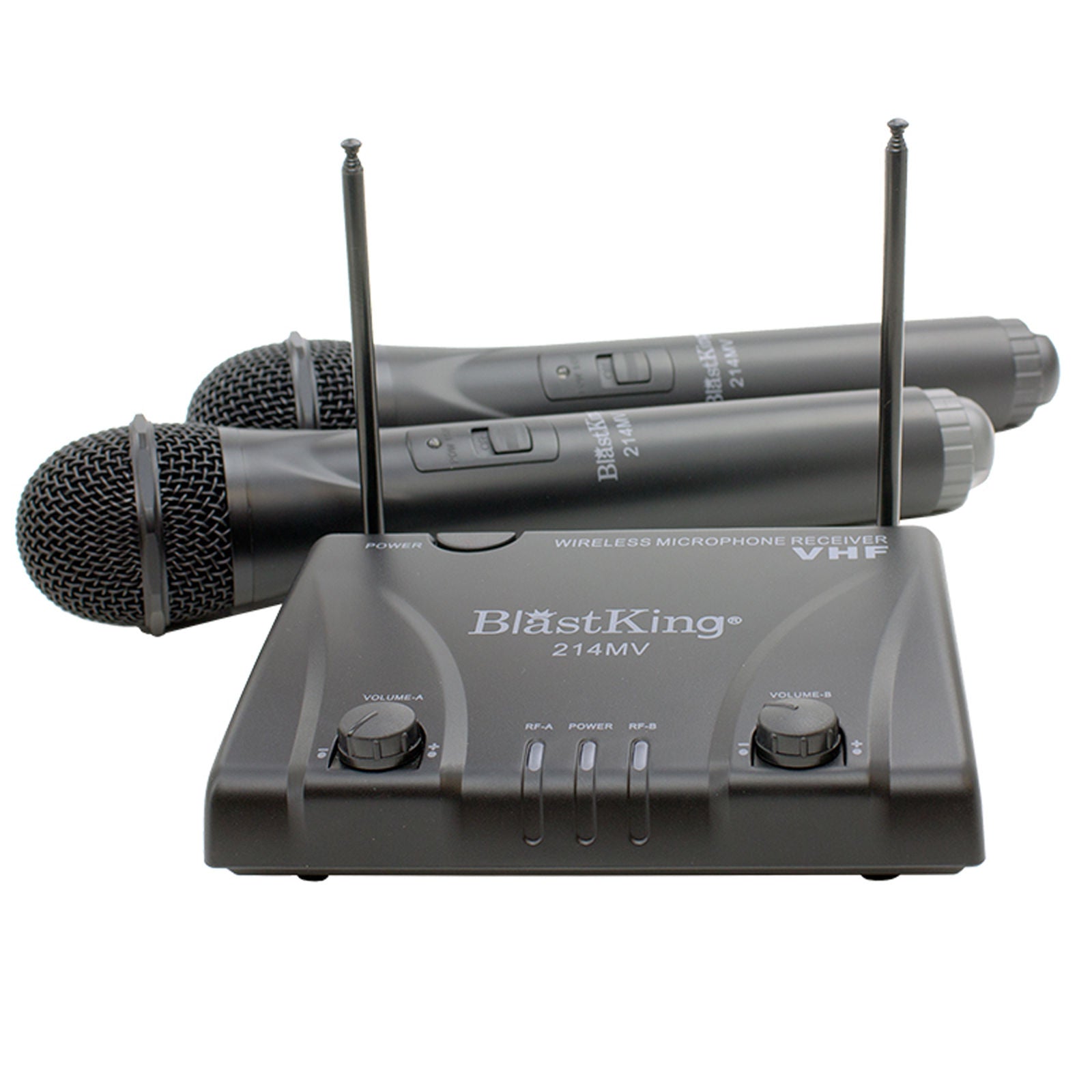 Blastking 214MV Dual Channel Wireless Microphone System